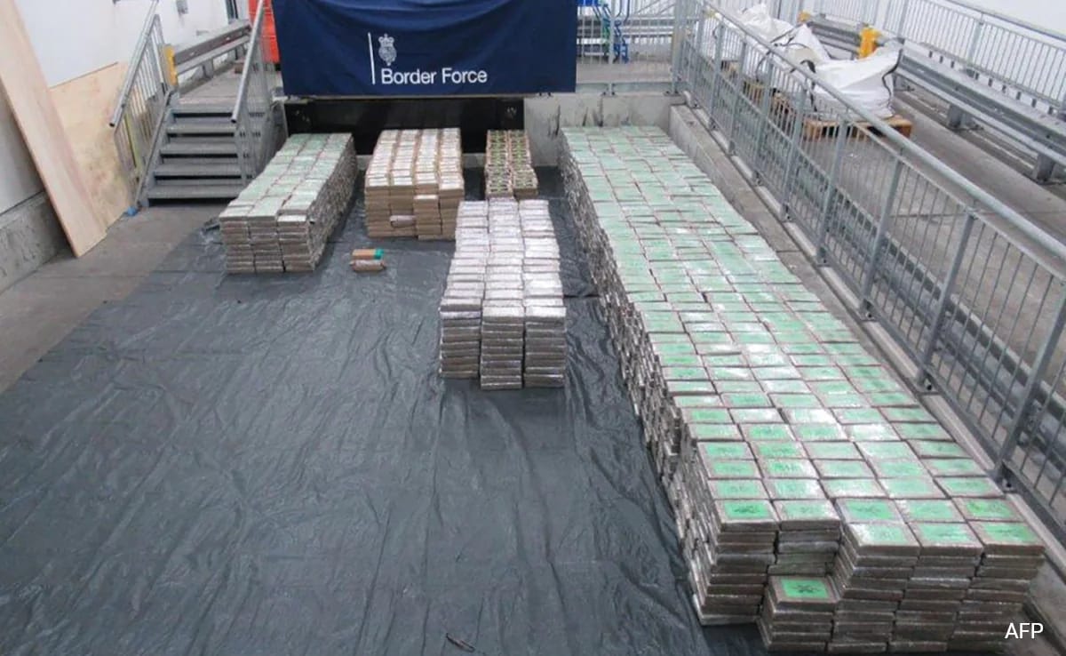 UK Police ‘Biggest Ever’ Drugs Seizure, Recovers 5,700 kg Of Cocaine Worth 8 Million