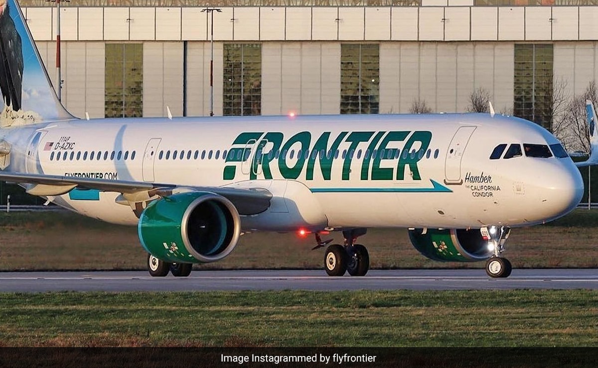 US Woman Charged After Pulling Her Pants And Underwear Down On Frontier Airlines Flight