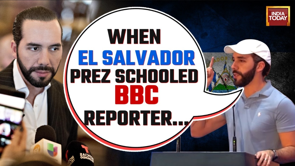 You are currently viewing El Salvador President schools BBC reporter 