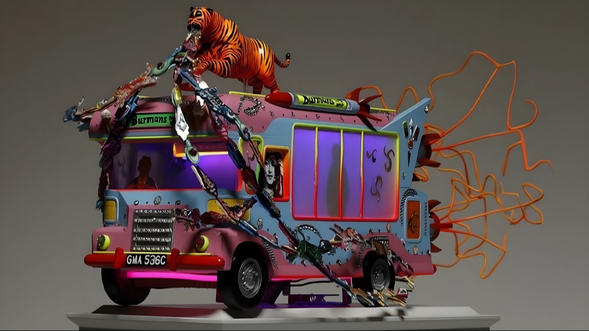 Read more about the article British-Indian ice cream van art races for London’s Trafalgar Square Fourth Plinth