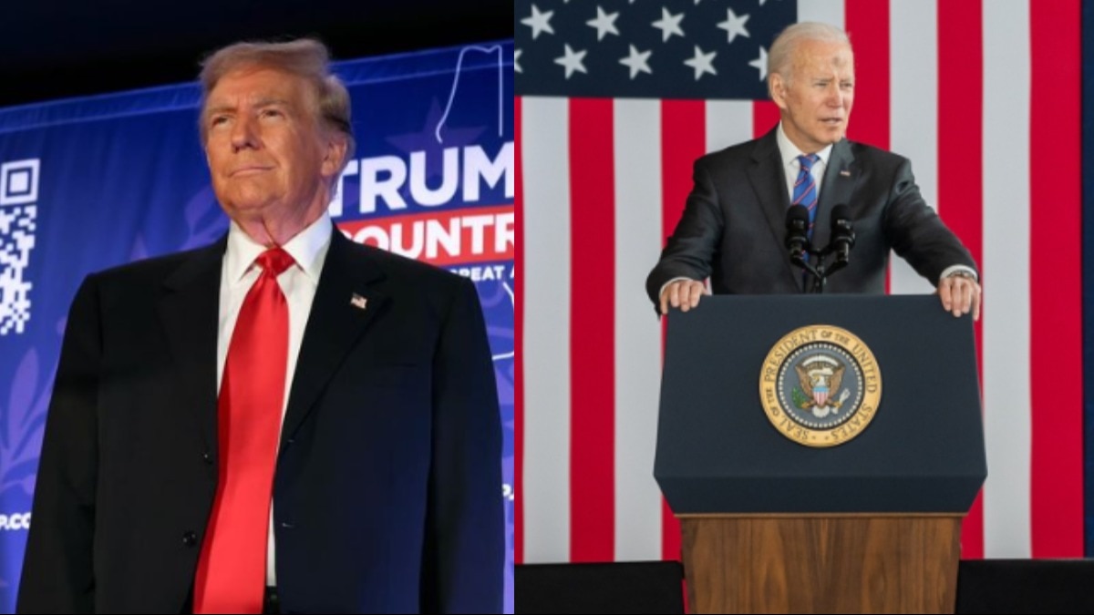 Read more about the article Joe Biden says Donald Trump’s ‘got nothing to do’ after his ‘debate now’ dare