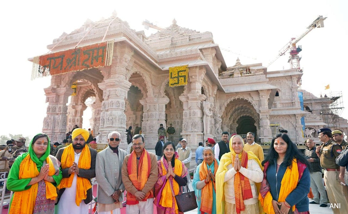 Read more about the article "Felt Indescribable Calm": Arvind Kerjiwal On Ram Temple Visit In Ayodhya