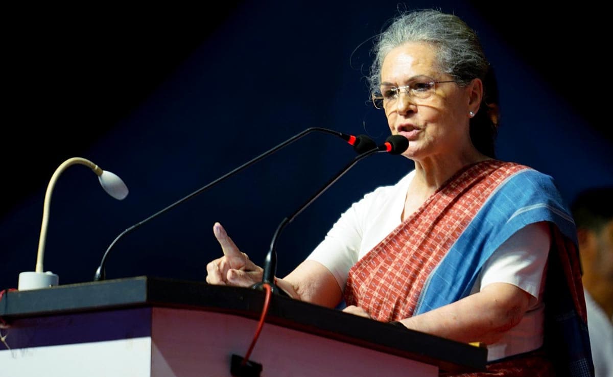 Read more about the article Sonia Gandhi To File Nomination For Rajya Sabha Polls From Rajasthan Today