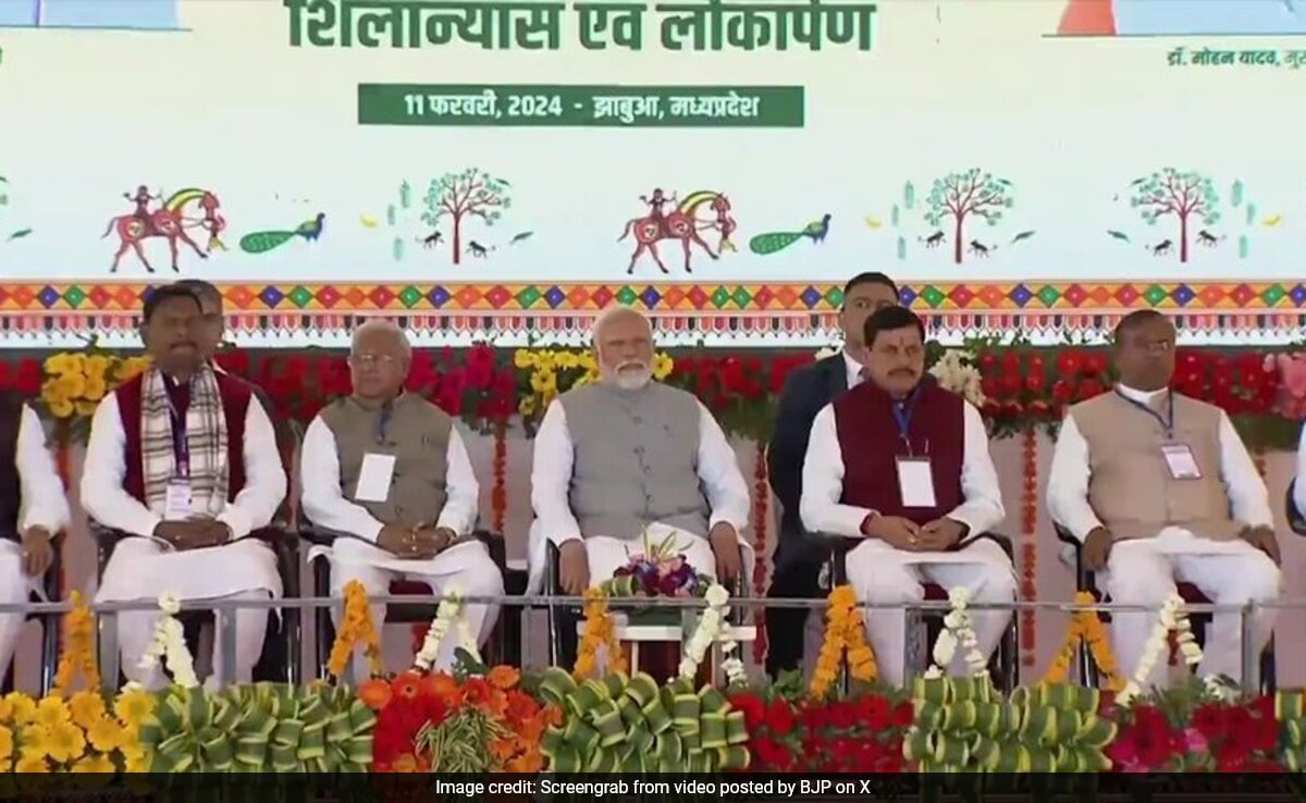 You are currently viewing PM Launches Rs 7,550 Crore Development Projects In Madhya Pradesh's Jhabua