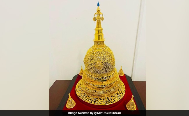 You are currently viewing Lord Buddha's Holy Relics From India Arrive In Thailand For Public Display