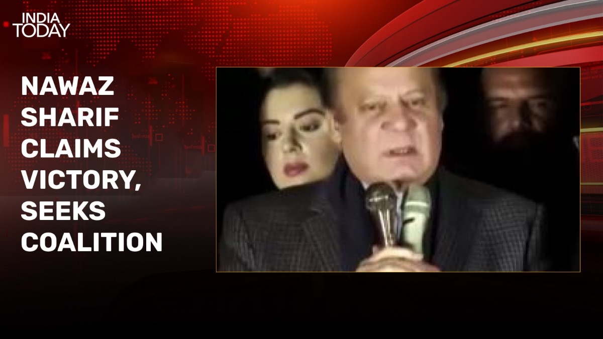 You are currently viewing Nawaz Sharif claims victory in Pakistan general elections