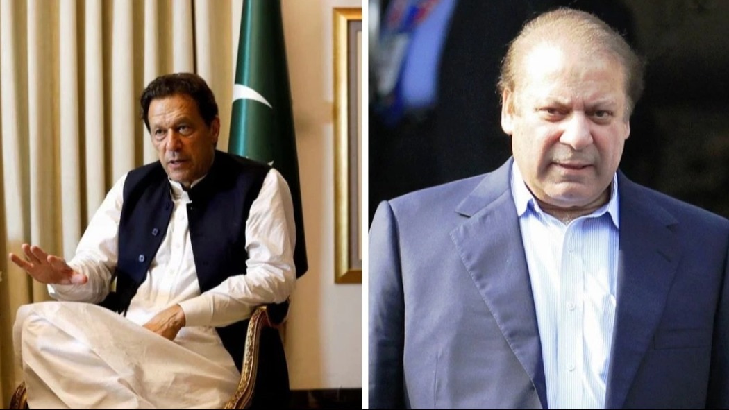 Read more about the article Pakistan ex-PMs and bitter rivals, Nawaz Sharif and Imran Khan, claim win in chaotic polls