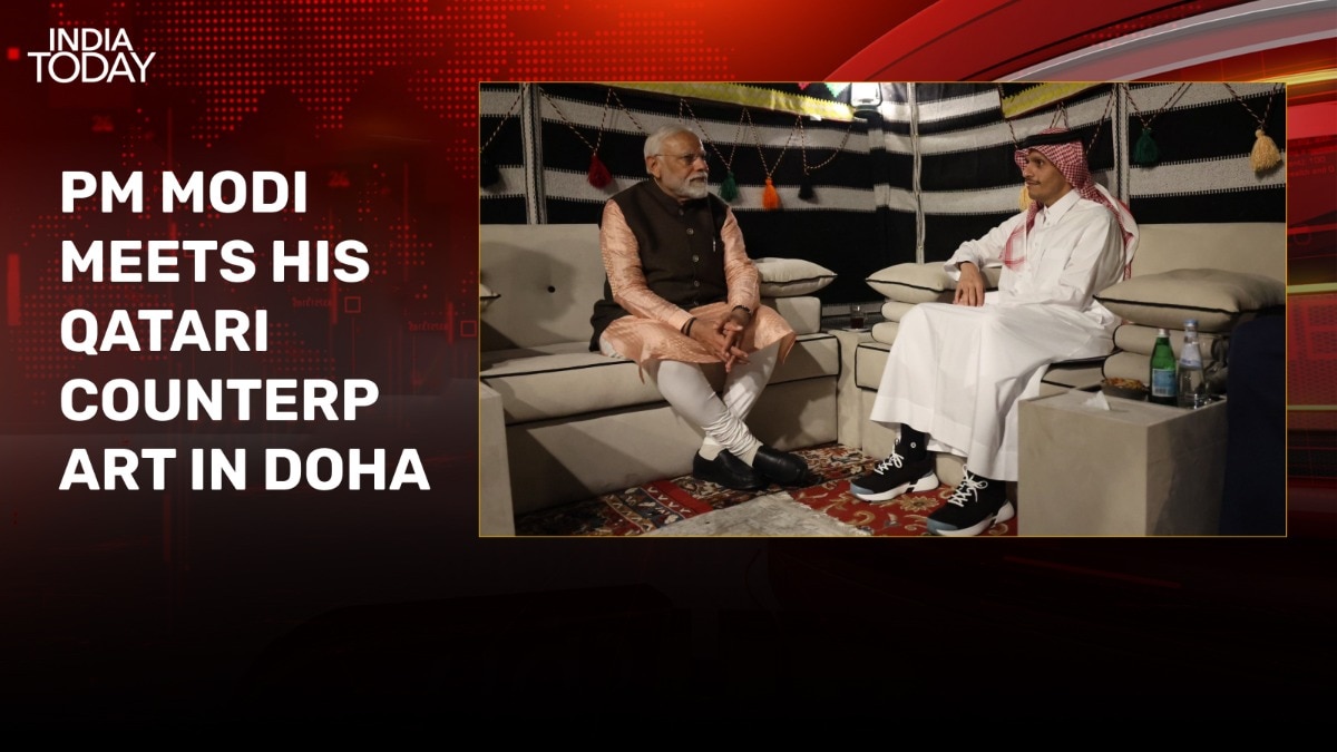 Read more about the article PM Modi reaches Doha after 8 Navy veterans freed, meets Qatari counterpart