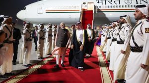 Read more about the article PM Modi arrives in Doha after 8 Navy veterans freed, to meet Qatar’s Emir