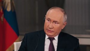 Read more about the article Russian President Vladimir Putin accuses West of ‘prolonging Ukraine conflict’, urges US to halt arms supply in interview with Fox News