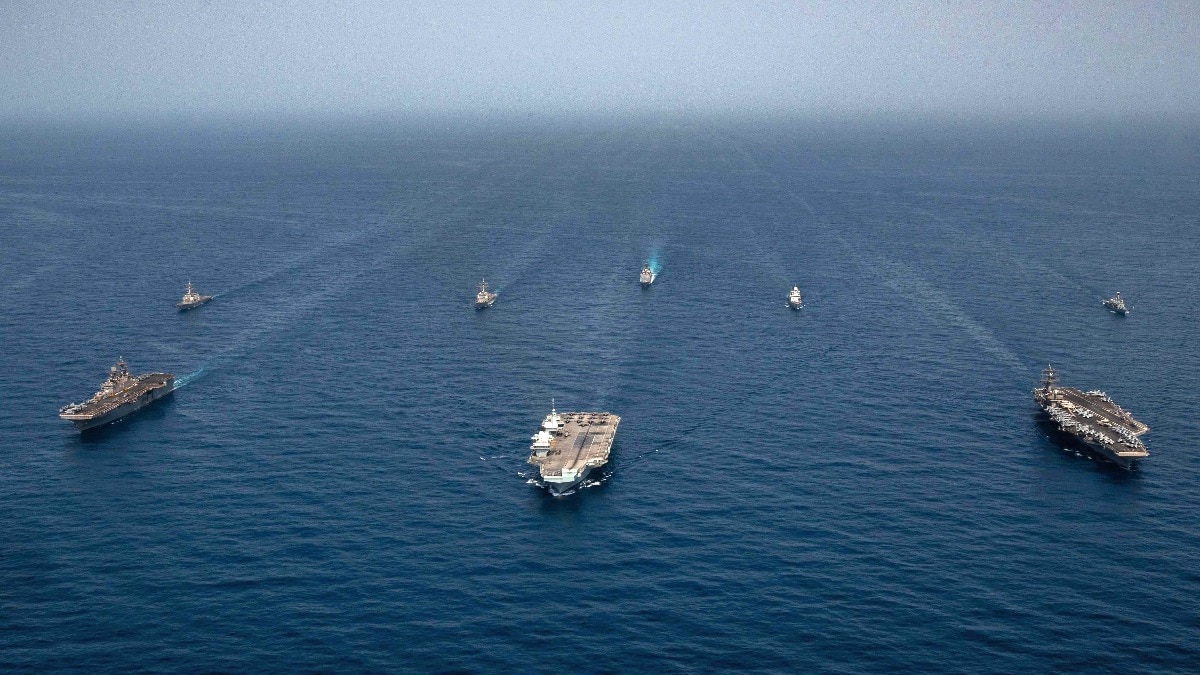 You are currently viewing Red Sea crisis: US strikes 3 Iranian drones, Houthi anti ship ballistic missile in Gulf of Aden, says official