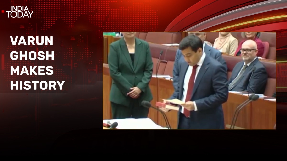 You are currently viewing Watch: First Indian-origin Australian Senator Varun Ghosh takes oath on Bhagavad Gita