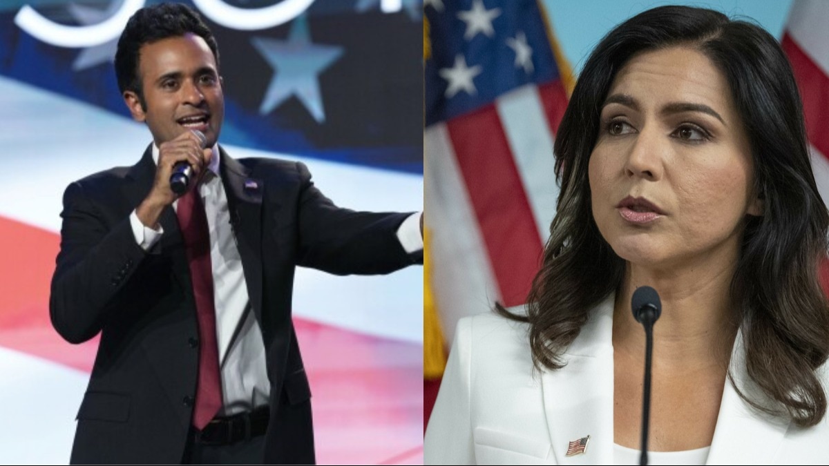 Read more about the article Vivek Ramaswamy, Tulsi Gabbard among top choices for Trump’s running mate