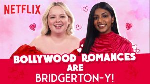 Read more about the article The Cast of Bridgerton Reacts to Bollywood Romances | Charithra Chandran and Nicola Coughlan