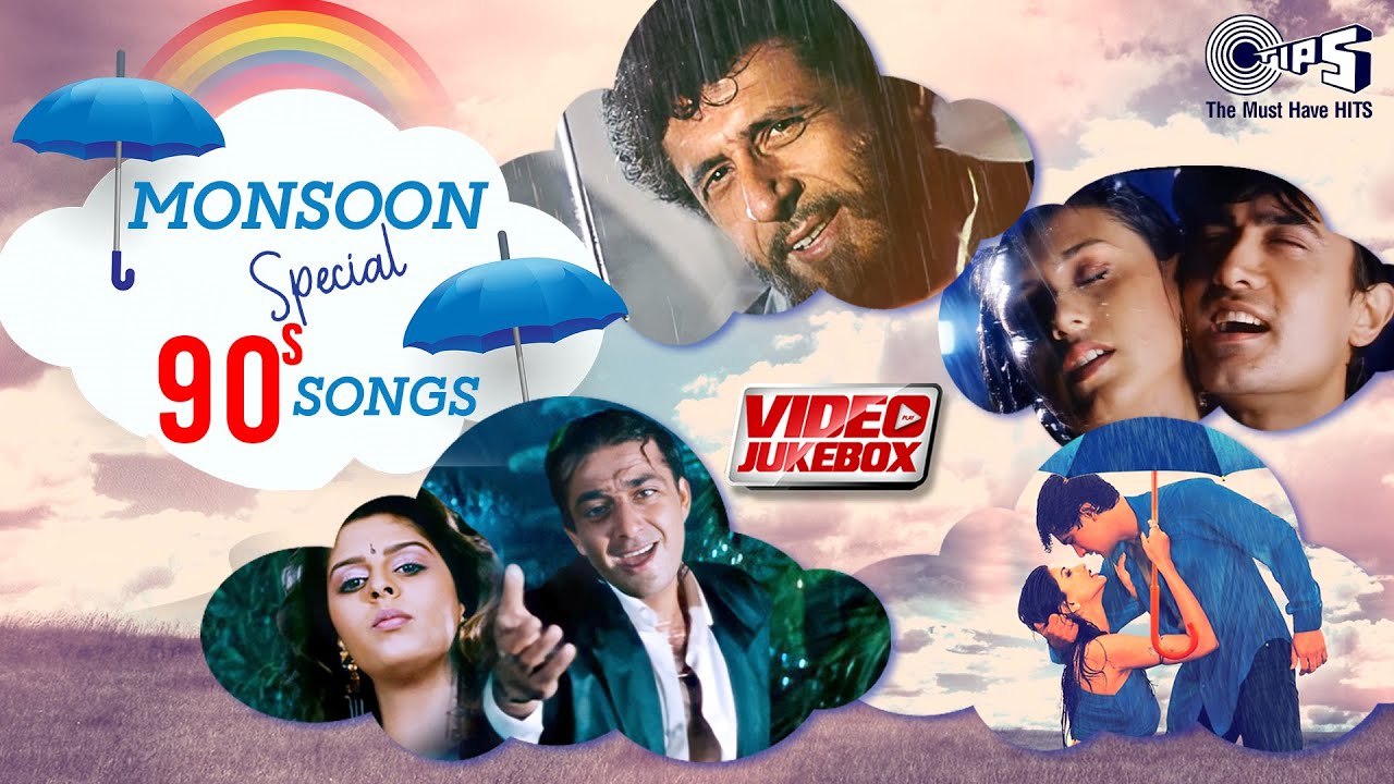 You are currently viewing 90's Monsoon Love Hits | Bollywood Monsoon Special Video Jukebox | Baarish 90's Songs | Barsaat Song