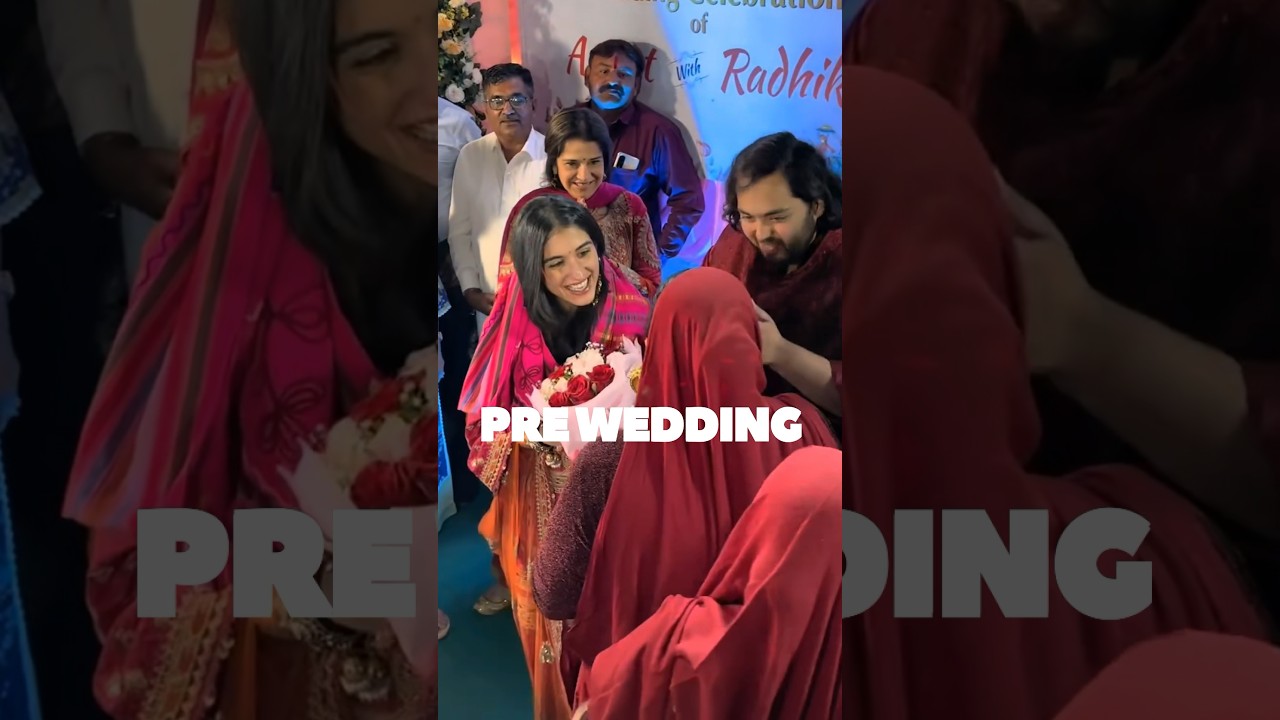 अंबानी जी की परंपरा | ambani’s prewedding #shortsfeed #shorts #bollywood #ytshort #mukeshambani