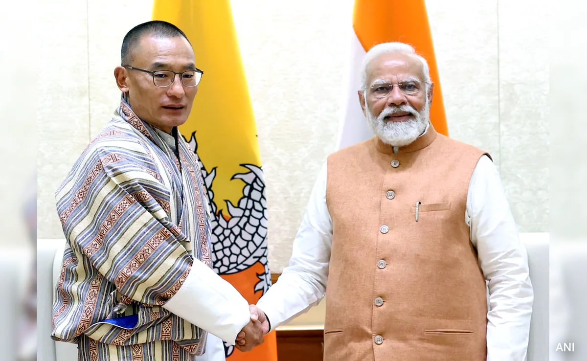You are currently viewing PM Modi Holds Talks With Bhutanese Counterpart On Ways To Strengthen Ties