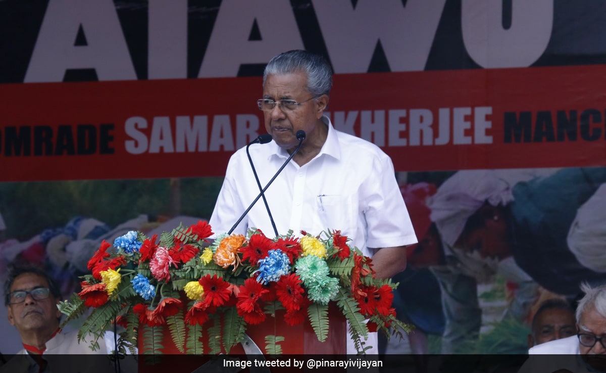 You are currently viewing "If Congress Wins, They Might Align With BJP": Kerala Chief Minister