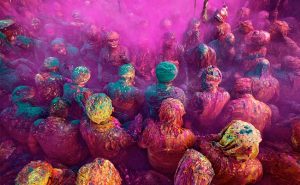 Read more about the article Over 2,000 People Celebrate Holi And Jewish Festival Of Purim In Israel