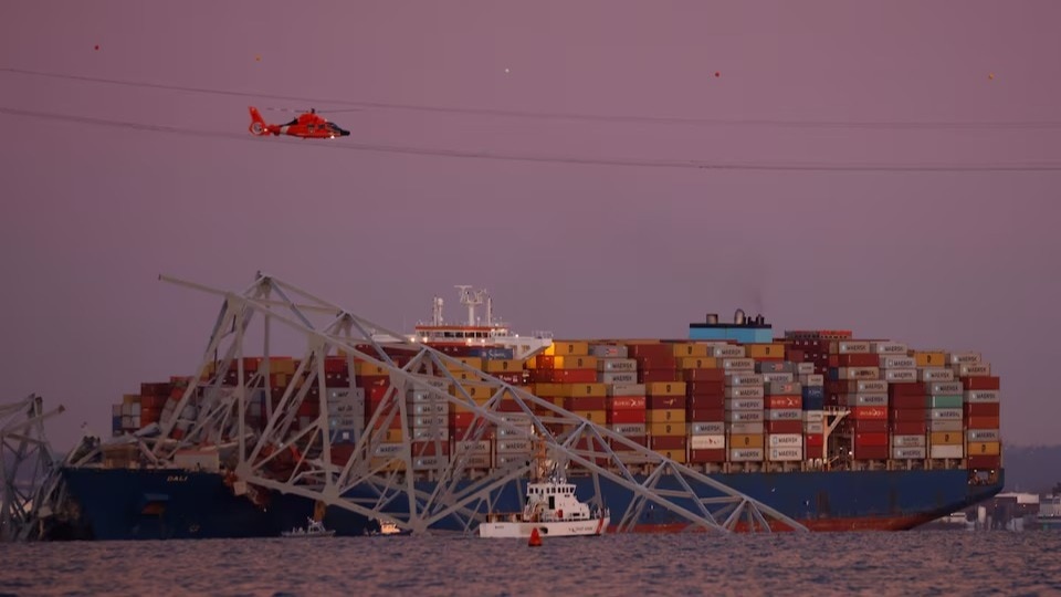 You are currently viewing Indian crew of 22 were aboard ship that crashed into Baltimore Key bridge, all safe