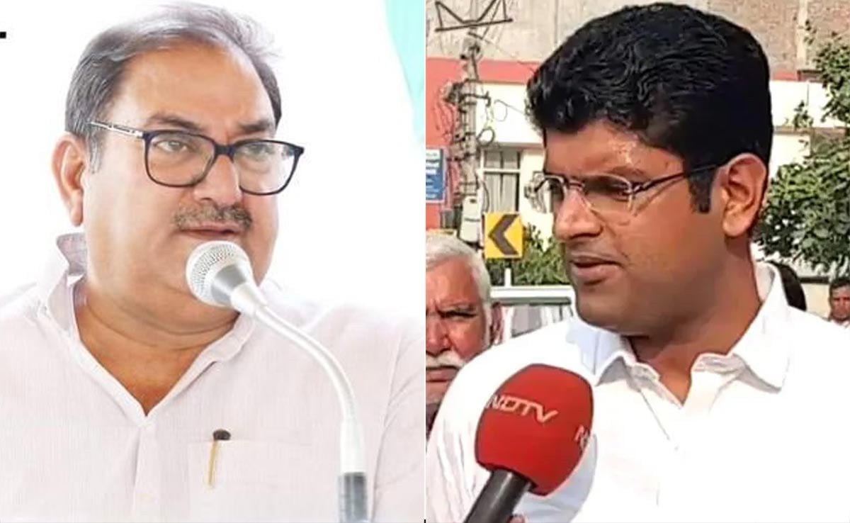 You are currently viewing Uncle's "Betrayal" Dig At Dushyant Chautala As BJP Revamps Haryana Cabinet