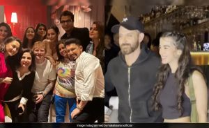 Read more about the article Hrithik Roshan-Saba Azad, Madhuri Dixit And Other Celebs At Farah Khan's Party For Ed Sheeran