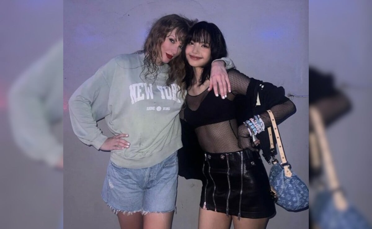 You are currently viewing Crazy Viral:  Blackpink's Lisa Shares Pics From Taylor Swift's Singapore Concert