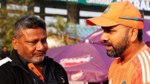 Read more about the article "Played With Sarfaraz's Dad": Rohit Says Test Cap Belongs To Him As Well