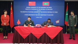 Read more about the article China, Maldives sign new military agreement amid strained relations with India