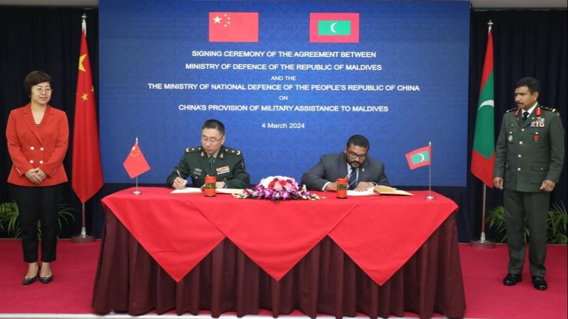 You are currently viewing China, Maldives sign new military agreement amid strained relations with India