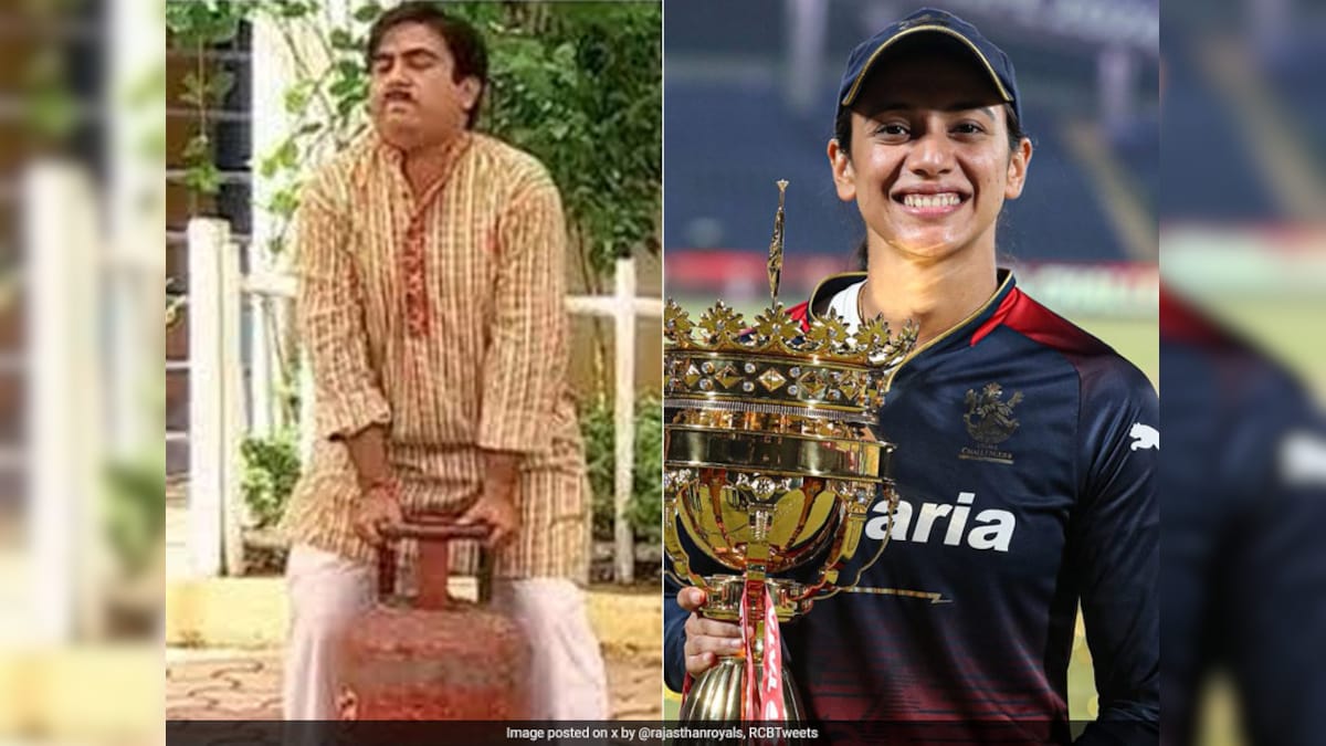 You are currently viewing Rajasthan Royals' Jethalal Post Breaks The Internet As RCB Win WPL 2024