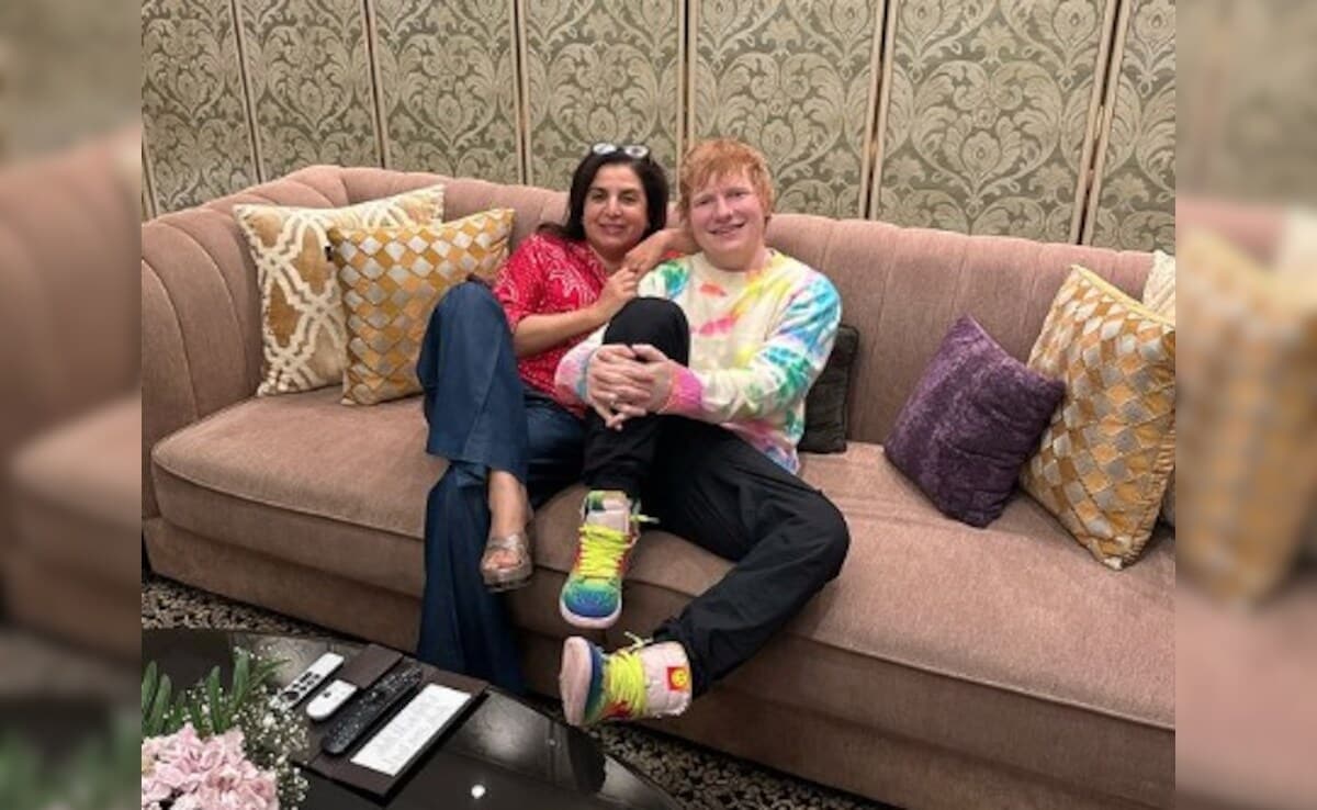 You are currently viewing The One Where Farah Khan Hung Out With The "Loveliest Guy Ever" Ed Sheeran