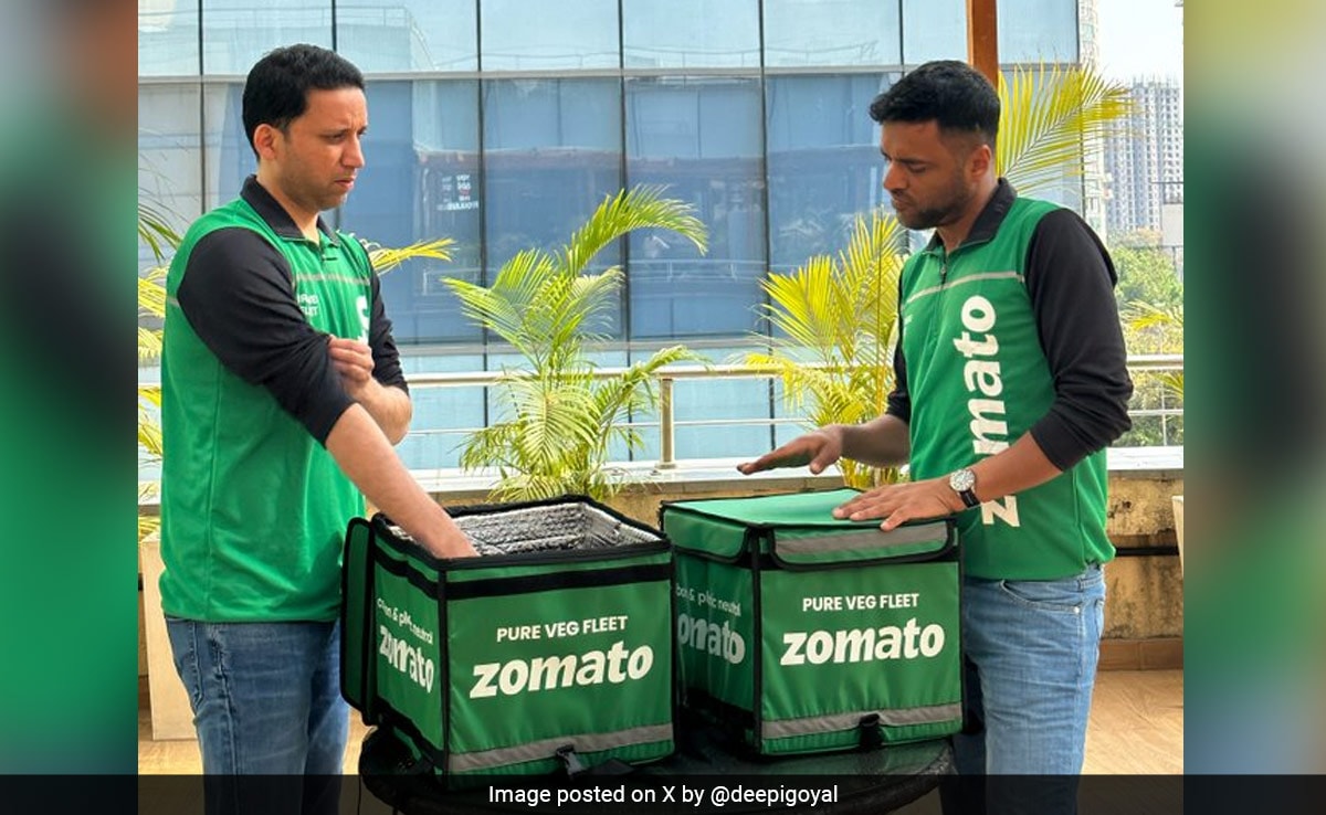 Read more about the article "Will Roll Back If…": Zomato CEO Amid Row Over 'Pure Veg Mode' Service