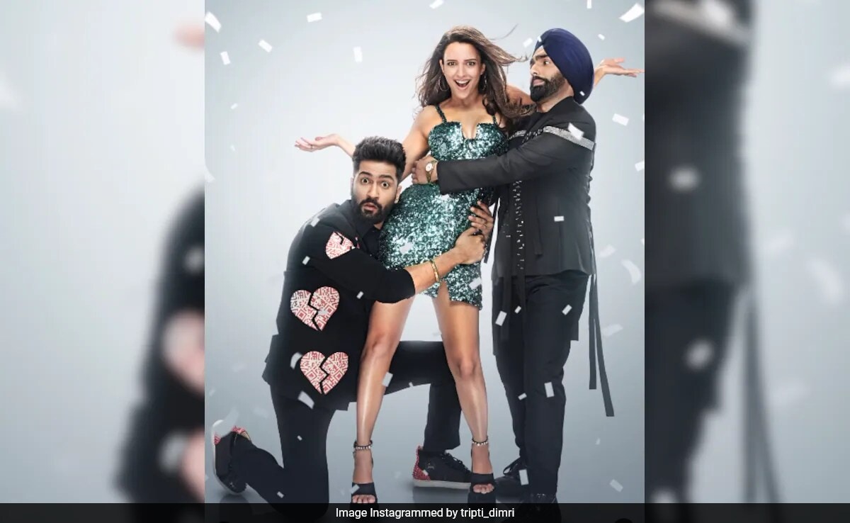 Read more about the article Bad Newz New Posters: Triptii Dimri With Vicky Kaushal And Ammy Virk – Double Trouble