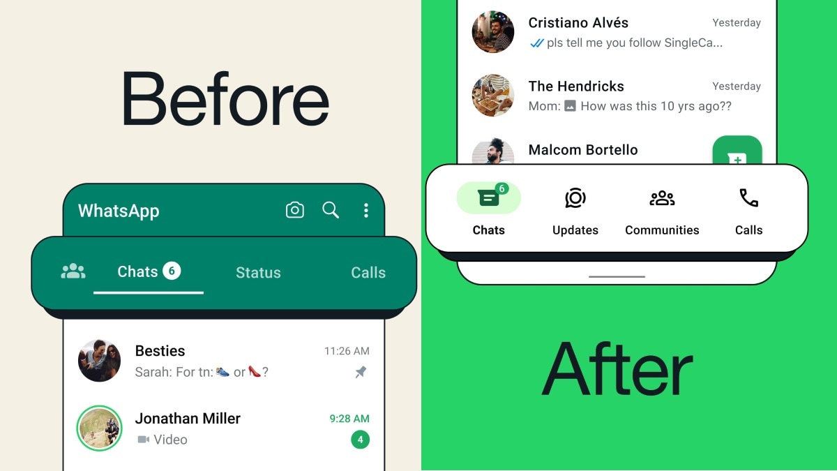 You are currently viewing WhatsApp Rolls Out Bottom Navigation Tabs to All Android Smartphones