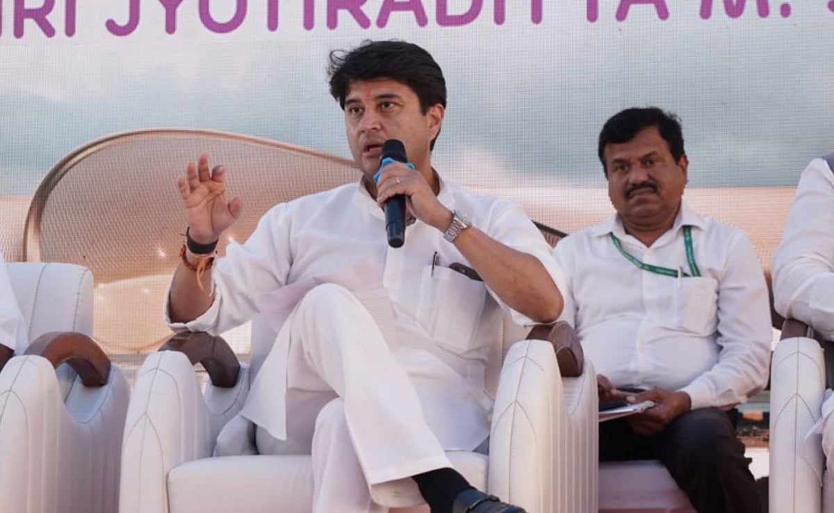 Read more about the article "Congress Is Behosh Because Of BJP's Josh": Jyotiraditya Scindia