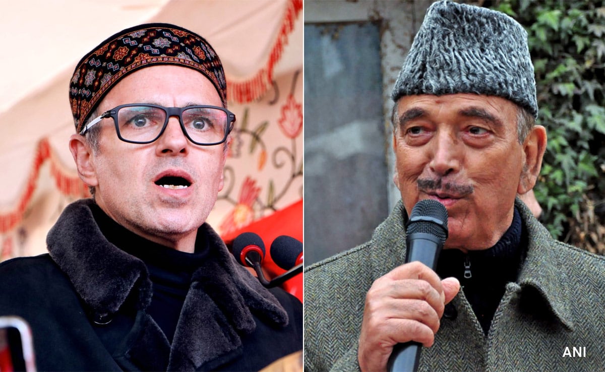 You are currently viewing 'Spends Summers In London': GN Azad's 'Tourist' Jibe At Omar Abdullah