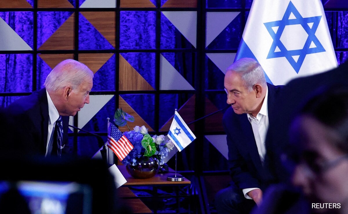 Read more about the article Joe Biden Tells Benjamin Netanyahu US Would Not Take Part In Israeli Counter-Offensive Against Iran: Report