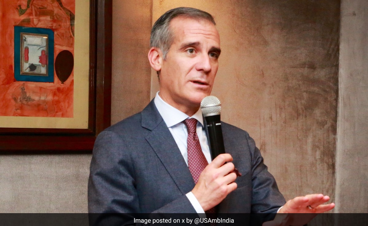 You are currently viewing "We Care Deeply For Well-Being Of Indian Students": US Envoy Eric Garcetti
