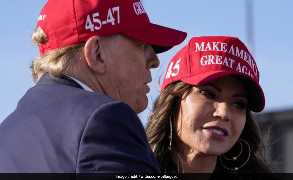 You are currently viewing Donald Trump’s Vice Presidential Contender In 2024 US Elections Kristi Noem Says She Killed Her Dog And Goat. Then Defends Self