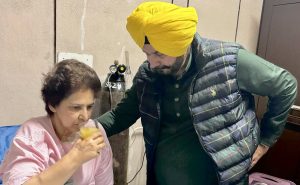 Read more about the article "Smile": Sidhu's Emotional Post On Wife's '3 And Half Hour' Cancer Surgery