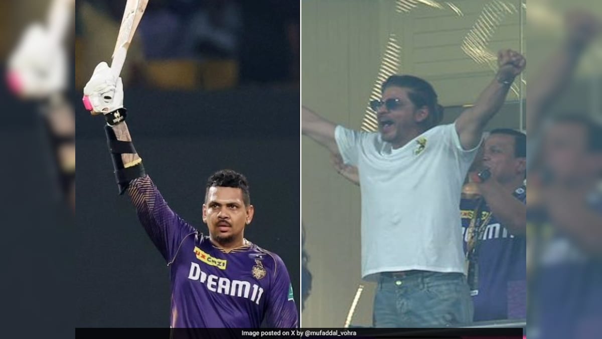 You are currently viewing Watch: SRK Can't Keep Calm As Narine, Nearing 36th Birthday, Slams 1st Ton