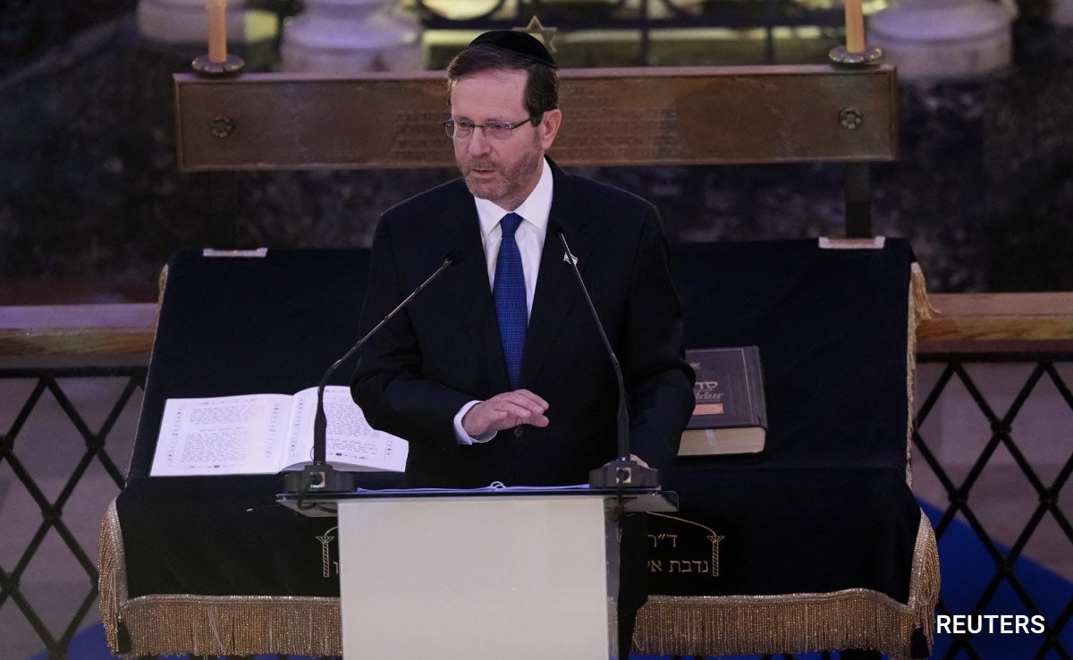 Read more about the article President Isaac Herzog As Gaza War Marks 6 Months