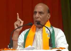 Read more about the article "Will Serve Till People Want": Rajnath Singh Lauds PM Modi's Leadership
