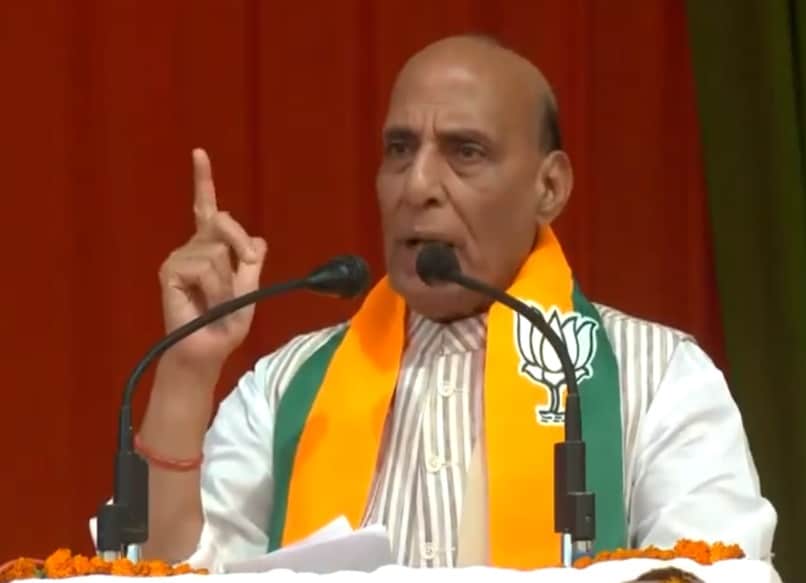 You are currently viewing "Will Serve Till People Want": Rajnath Singh Lauds PM Modi's Leadership