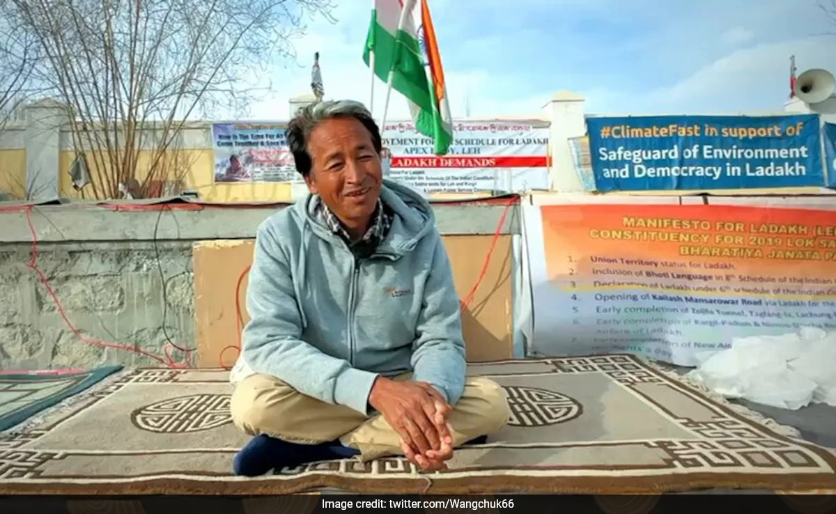 You are currently viewing "Some Misunderstanding": Sonam Wangchuk After Prohibitory Orders In Ladakh