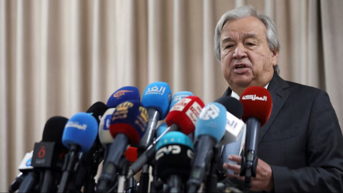 You are currently viewing Middle East is on brink, can’t afford more war: UN chief Antonio Guterres on Iran-Israel conflict