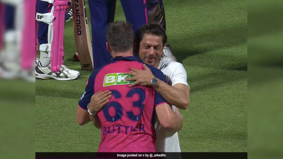You are currently viewing Video: SRK's Gesture For RR Star Buttler Despite KKR Defeat Wins Internet