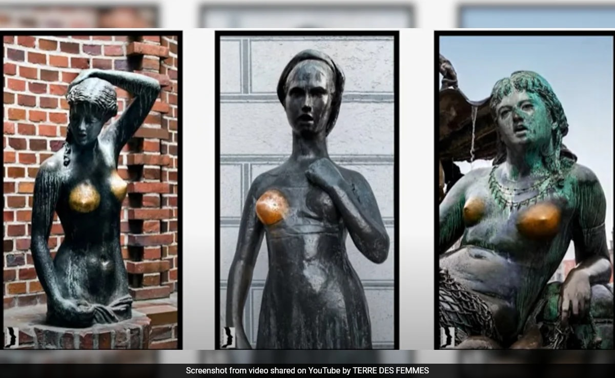 You are currently viewing Female Statues In Germany Fade Due To Frequent Touching