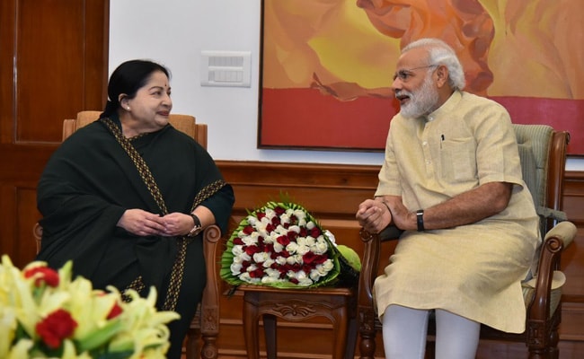 You are currently viewing PM Modi's "Jayalalithaa" Jibe At DMK Amid BJP's Solo Fight In Tamil Nadu